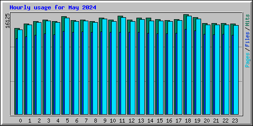 Hourly usage for May 2024